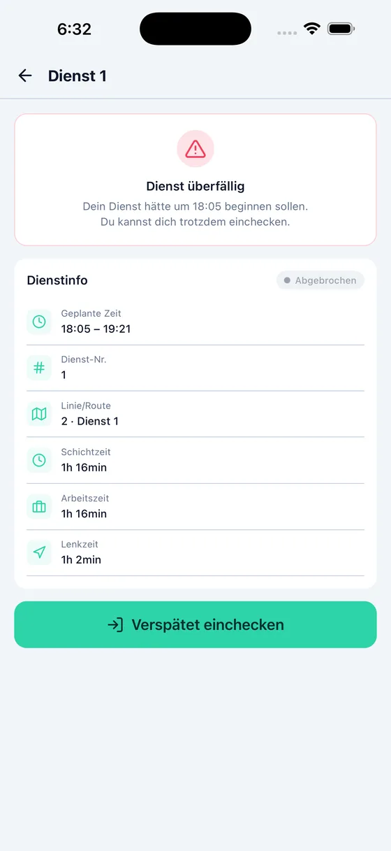 Bussly Cloud – Screenshot